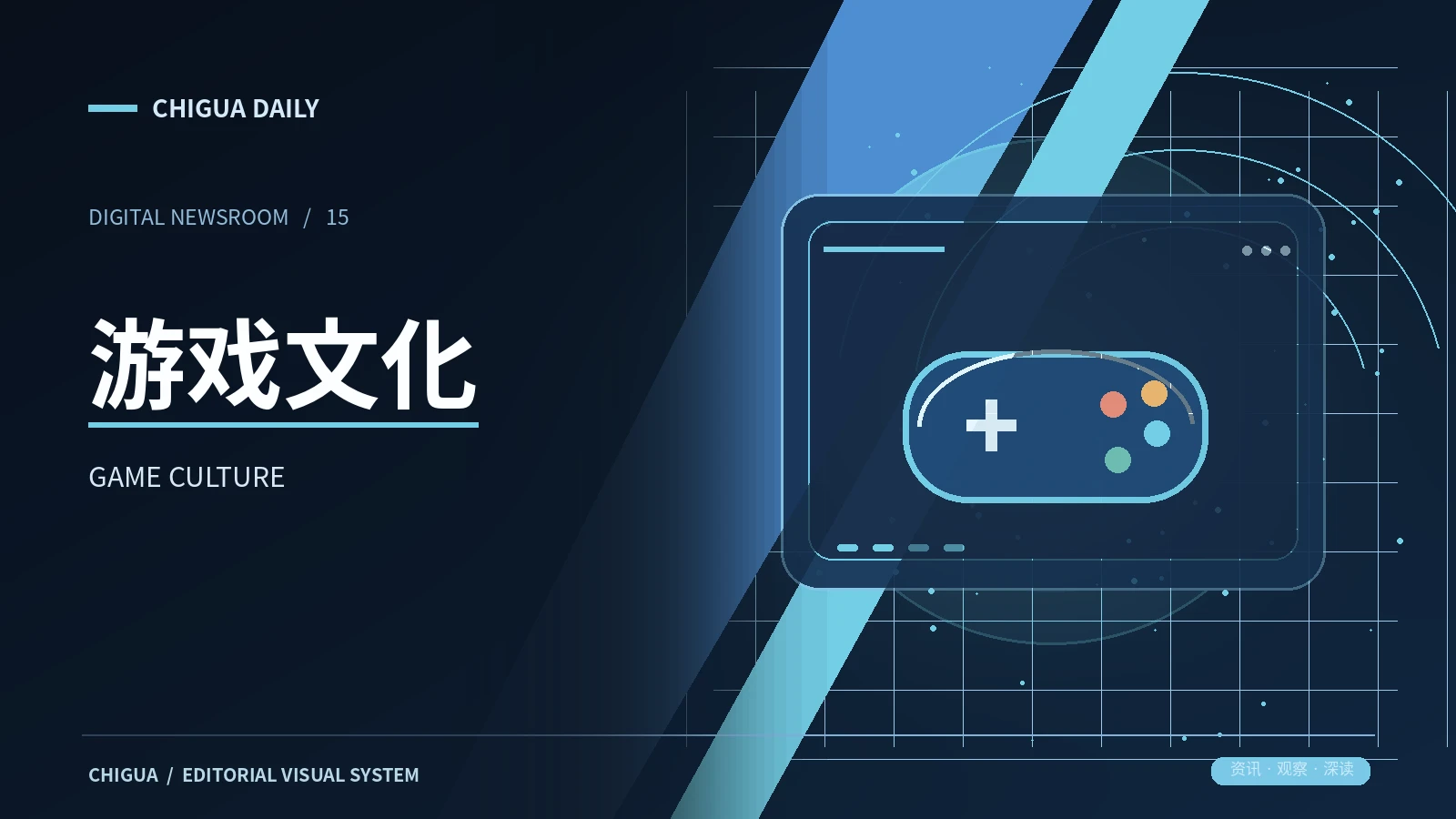 游戏文化栏目视觉