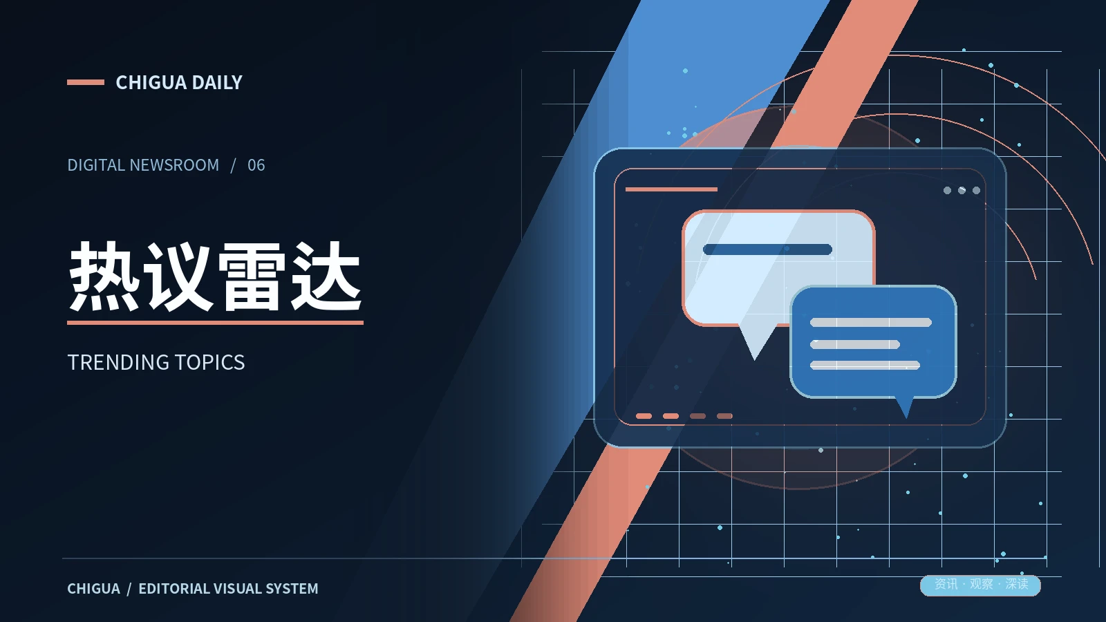 热议雷达栏目视觉